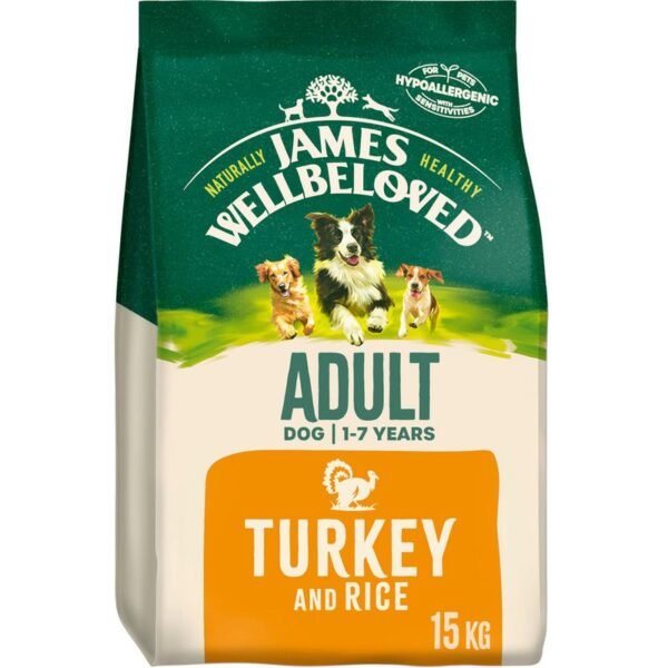 James Wellbeloved Adult Dog Hypoallergenic Turkey & Rice - Image 3