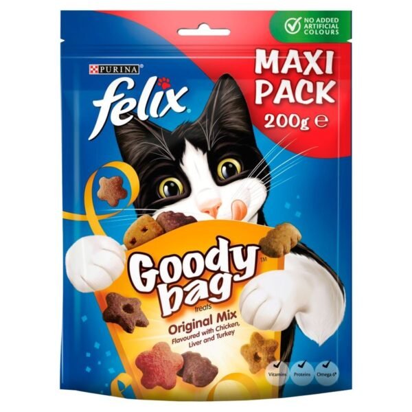 Felix Goody Bag Cat Treats Maxi Pack 200g - Image 2